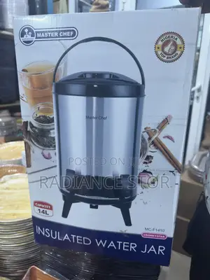 Stainless Steel Master Chef Insulated Water Dispenser Jar
