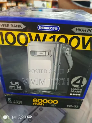 Fp-33 100w 60,000mah Remax Powerbank