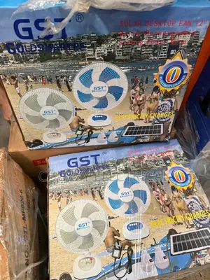 Solar Desktop Fan
