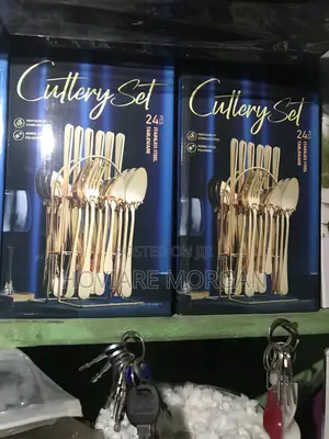 24pcs Cutlery Spoon Set With Stand
