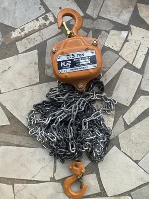 0.5 Ton Manual Chain Block – Heavy Duty Hand Chain Hoist