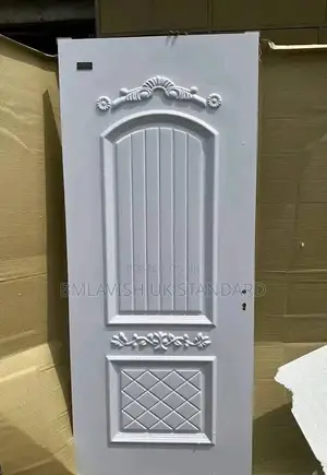 White WPC Door Waterproof