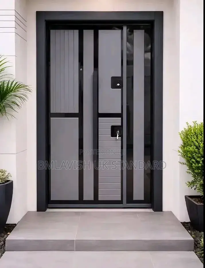 Gray Turkish Luxury Security Door