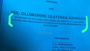 A Plot of Land for Sell at Omi Adio Apata Ibadan
