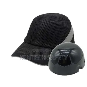 Black Safety Bumper Hard Hat Caps