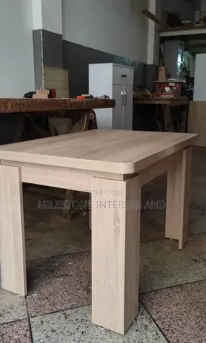Oak Board Stool Table