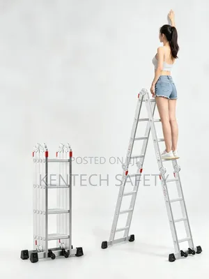 4x4ft Multi Purpose Ladder Aluminum