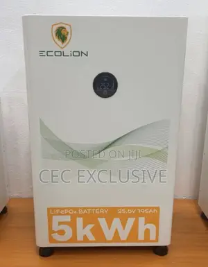 5kw 24v Ecolion Lithium Battery