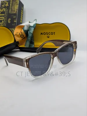 Original Moscot Premium Fashion Sunglasses Bold Square Frame