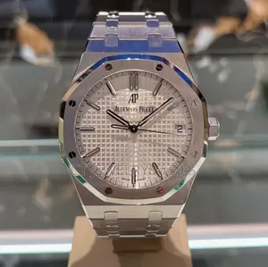 Stainless Steel Audemars Piguet Royal Oak a Silver Toned Originalstrap