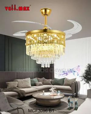 Led Fan Chandelier