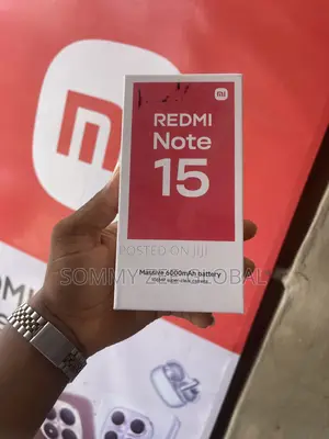 New Xiaomi Redmi Note 15 128 GB Black