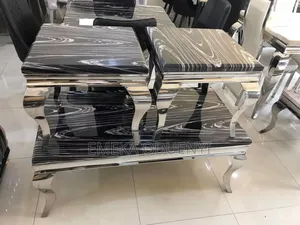 Marble Centre Table and 2 Side Tables