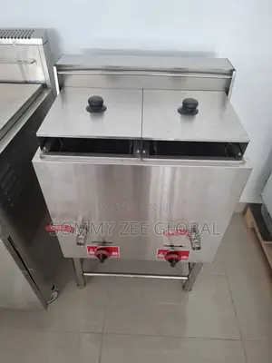 Double Gas Standing Deep Fryer