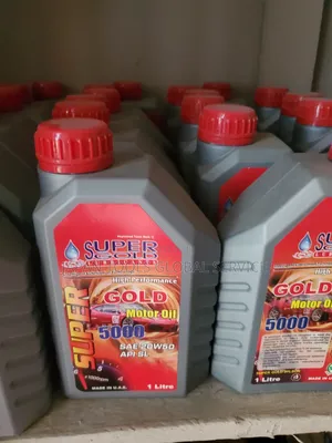 Super Gold Motor Oil 5000 Sae 20w-50 Api Sl (1litre)