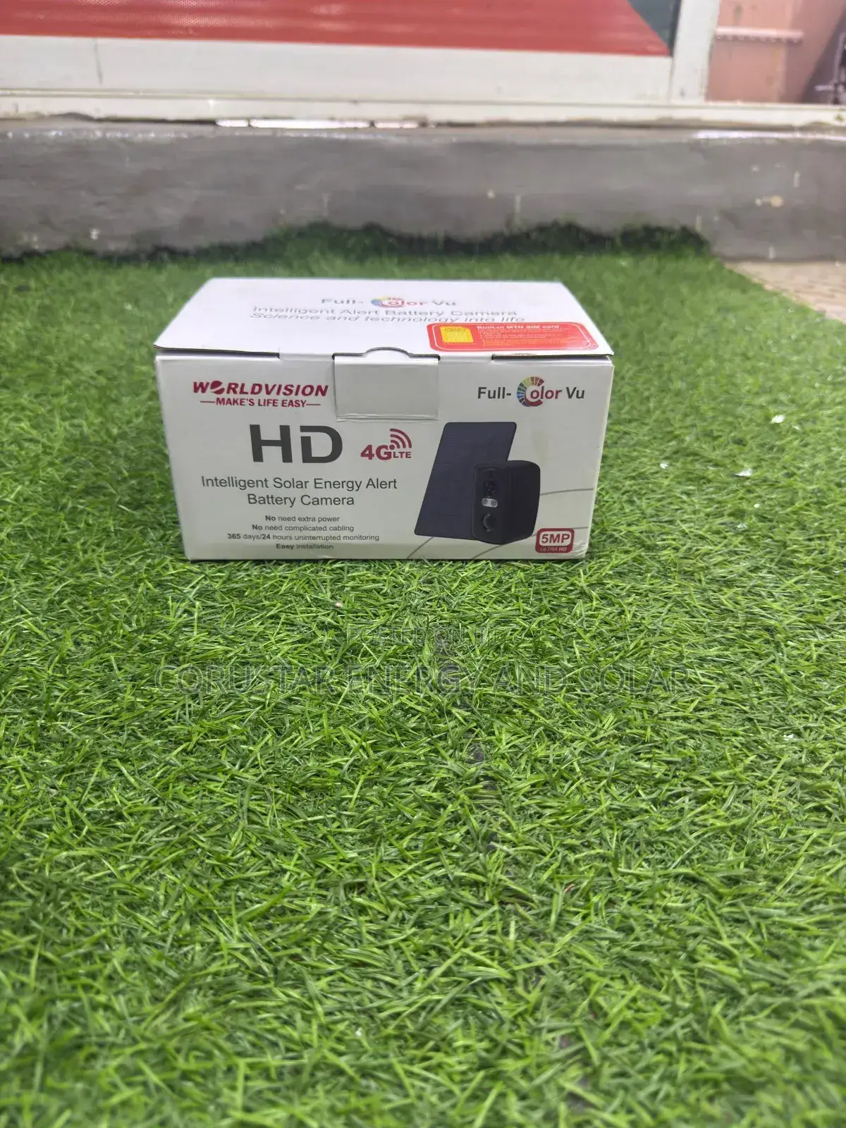 Solar Energy Alert Battery Camera