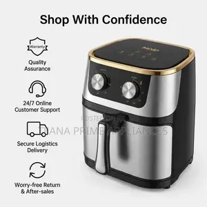 Air Fryer -12l Large Capacity Stainless Steel Air Fryer