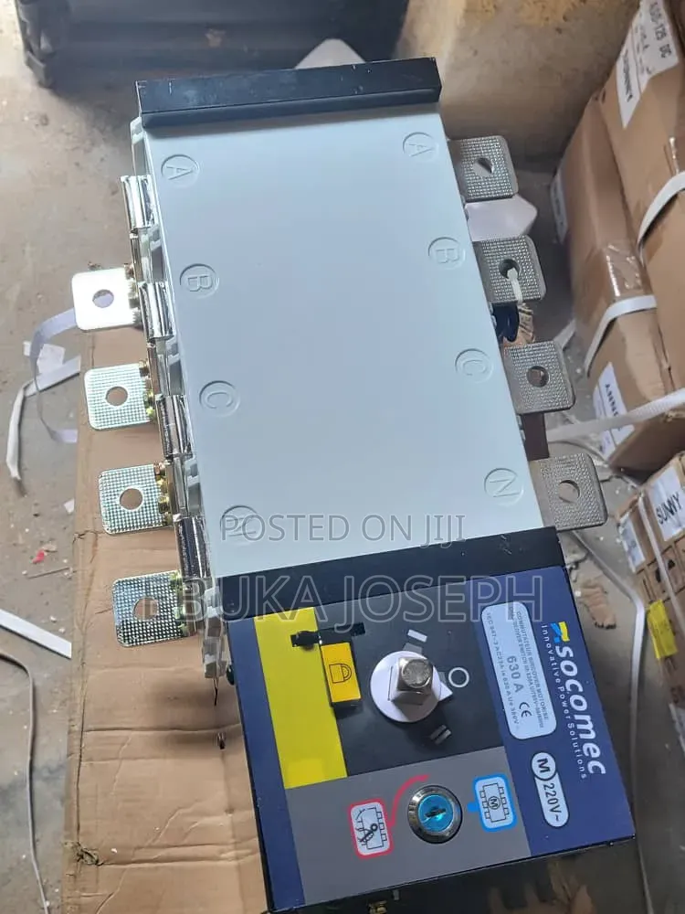 630amps Automatic Changeover Switch Socomec