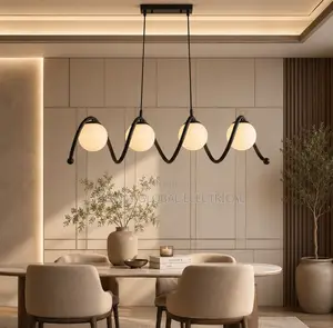 Spiral Nordic Contemporary Chandelier