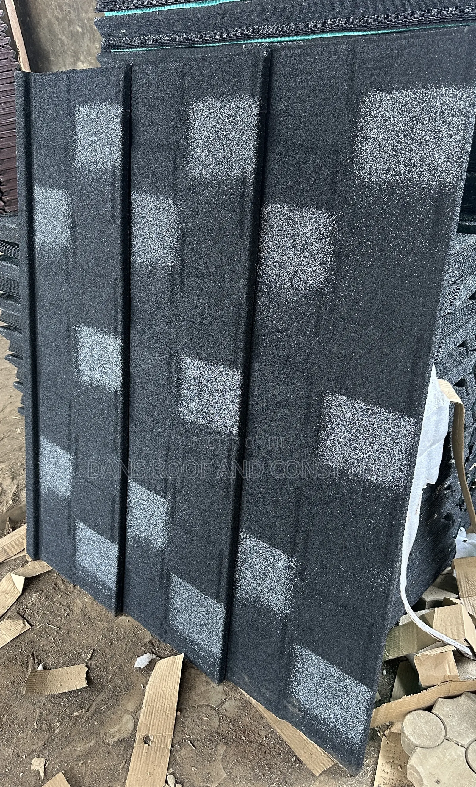 Black Patch White Shingle Strong