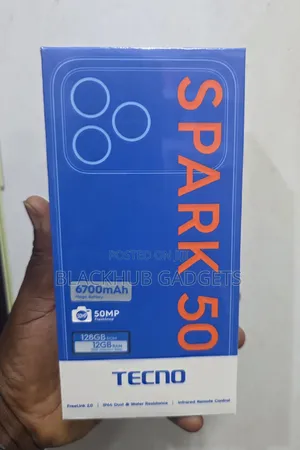 New Tecno Spark 50 128 GB