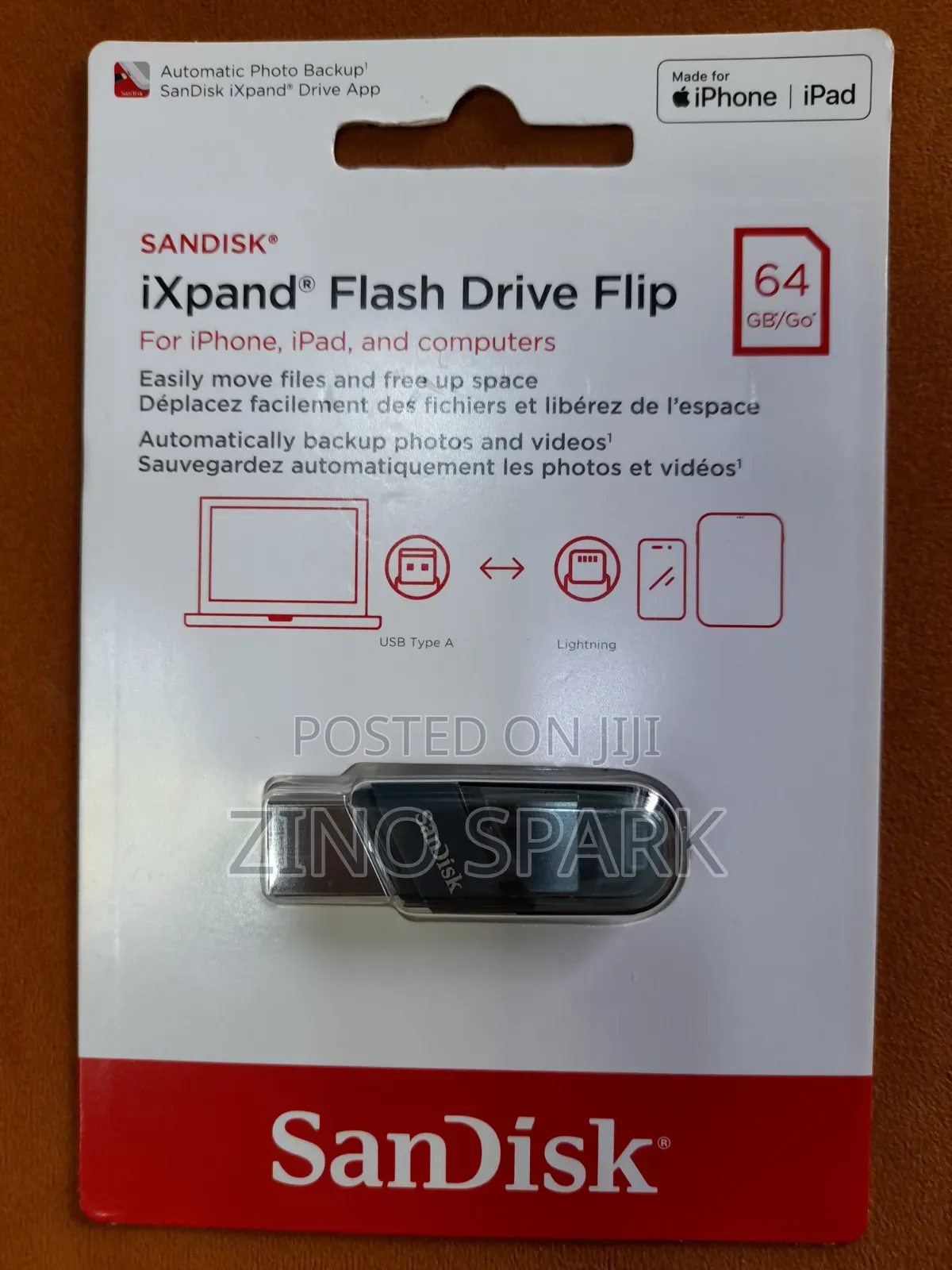 Sandisk Island Flash Drive Flip 64gb