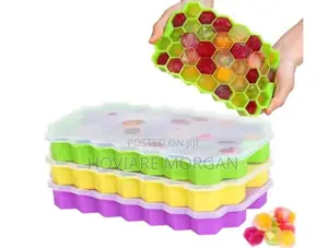 Silicone Ice Mold With Cover