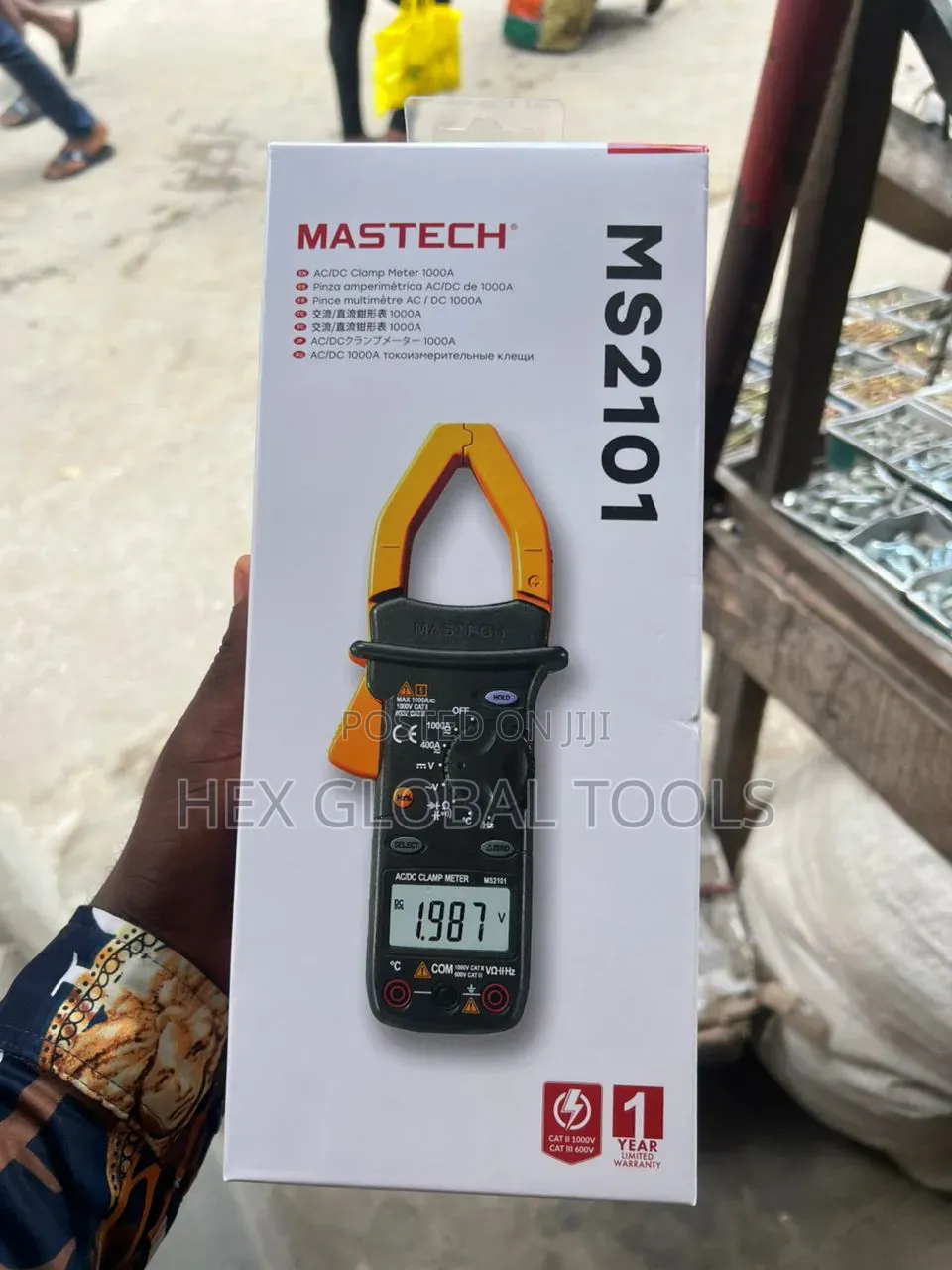Mastech 1000v Clamp Meter