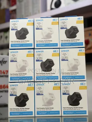 Original Anker Zolo 30w Fast Charger | Pd 3.0 Type-C Charger