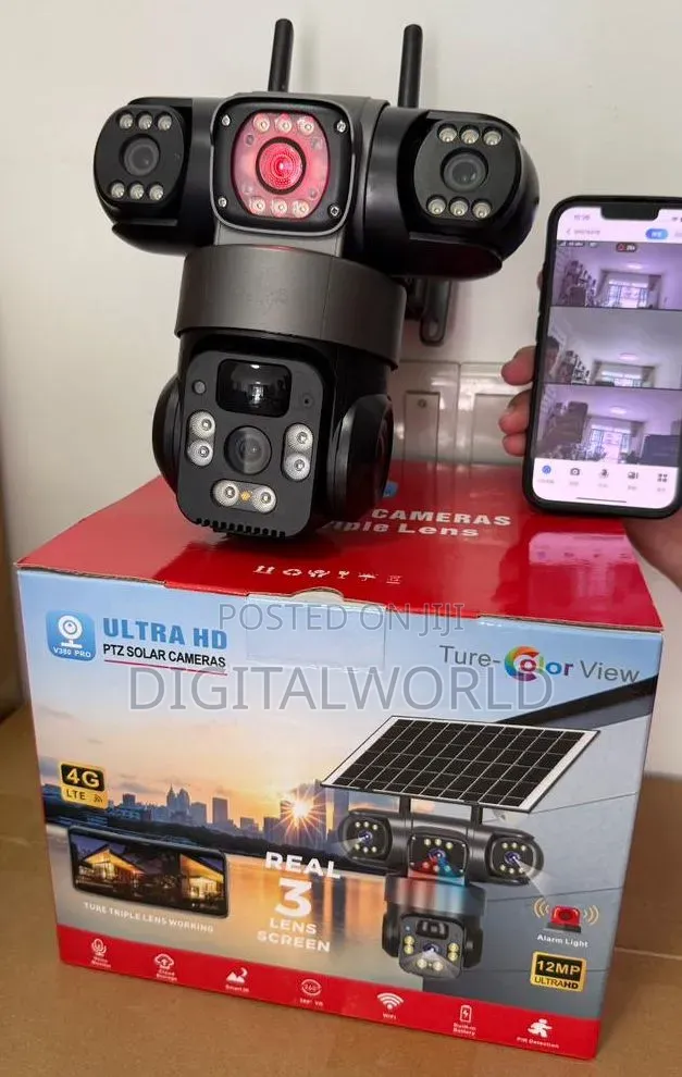 Solar CCTV Camera
