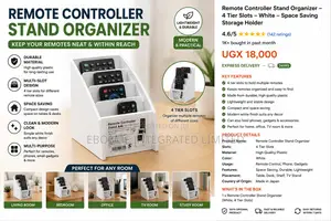 Remote Control Stand Organizer