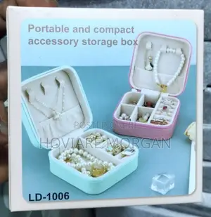 Portable Compact Accessories Jewelry Box