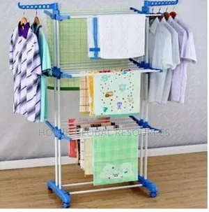 3 Layers Clothe Hanger/Rack With Wheels