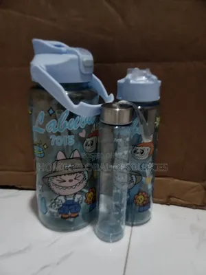 3pcs/Set High Quality Cute Cartoon Water Bottle