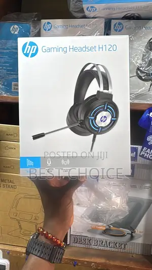 Hp H120 Gaming Headset With Mic Control RGB Lighting