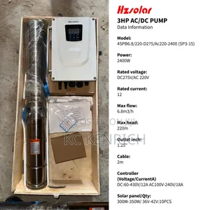 Solar Submersible Pumping Machine 3hp Ac/Dc