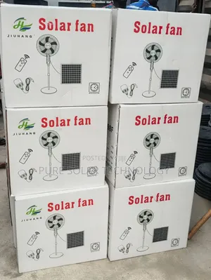 Solar Rechargeable Fan