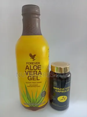 Forever Aloe Vera Gel and Norl Immune Vital Capsules Overall Wellness