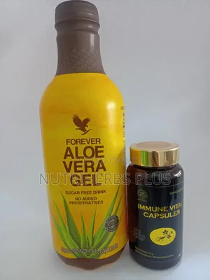 Forever Aloe Vera Gel and Norland Immune Vital Capsules:System Booster
