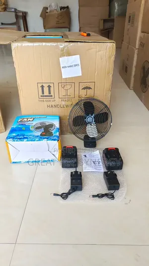 Rechargeable Lithium Ion Fan