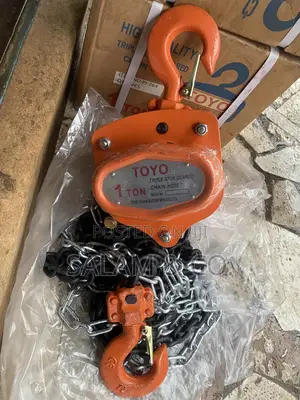 1 Ton Toyo Manual Chain Block – Heavy Duty Hand Chain Hoist