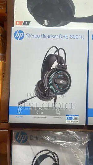 Hp Dhe-8001u Gaming Esports Earphones, Computer Earphones, Headworn