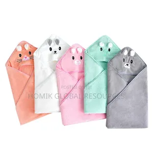 Carton Quick-Drying Baby/Kiddies Towel Newborn Cover-Up Flannel