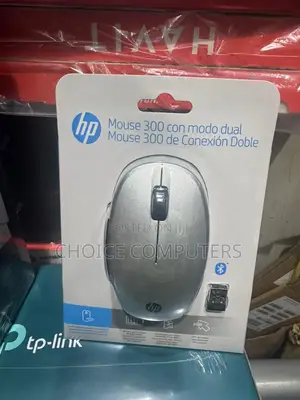 Hp Dual Mode 300 Wireles Mouse Optical Sensor Bluetooth 2.4 GHZ for Pc