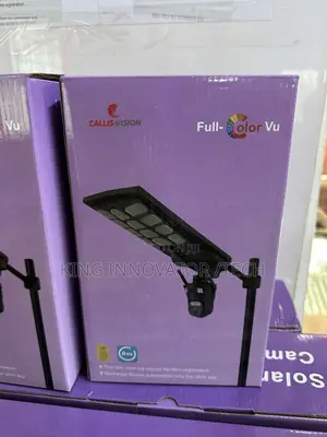 Ubox Hd Solar Street Light Camera Dual Lens