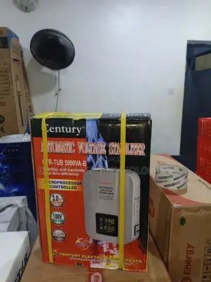 Brand New Century 5000va Voltage Stabilizer CVR-Tub-5000va-B