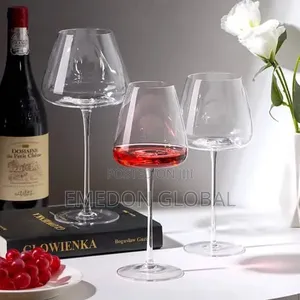 Modern Red Wine Glass. 6pcs