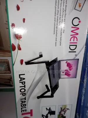 360° Multifunctional Laptop Stand With Mouse Base Cooling Fan