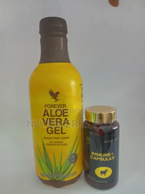 Forever Aloe Vera Gel and Healthway Immune Plus Capsules
