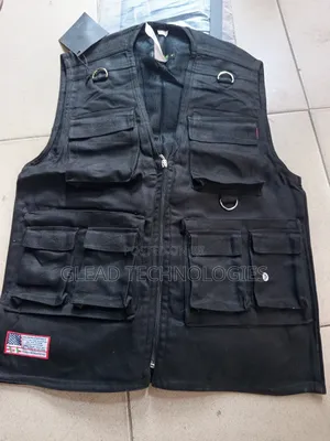 Media Jacket, Black , Blue And Cartoon Colour